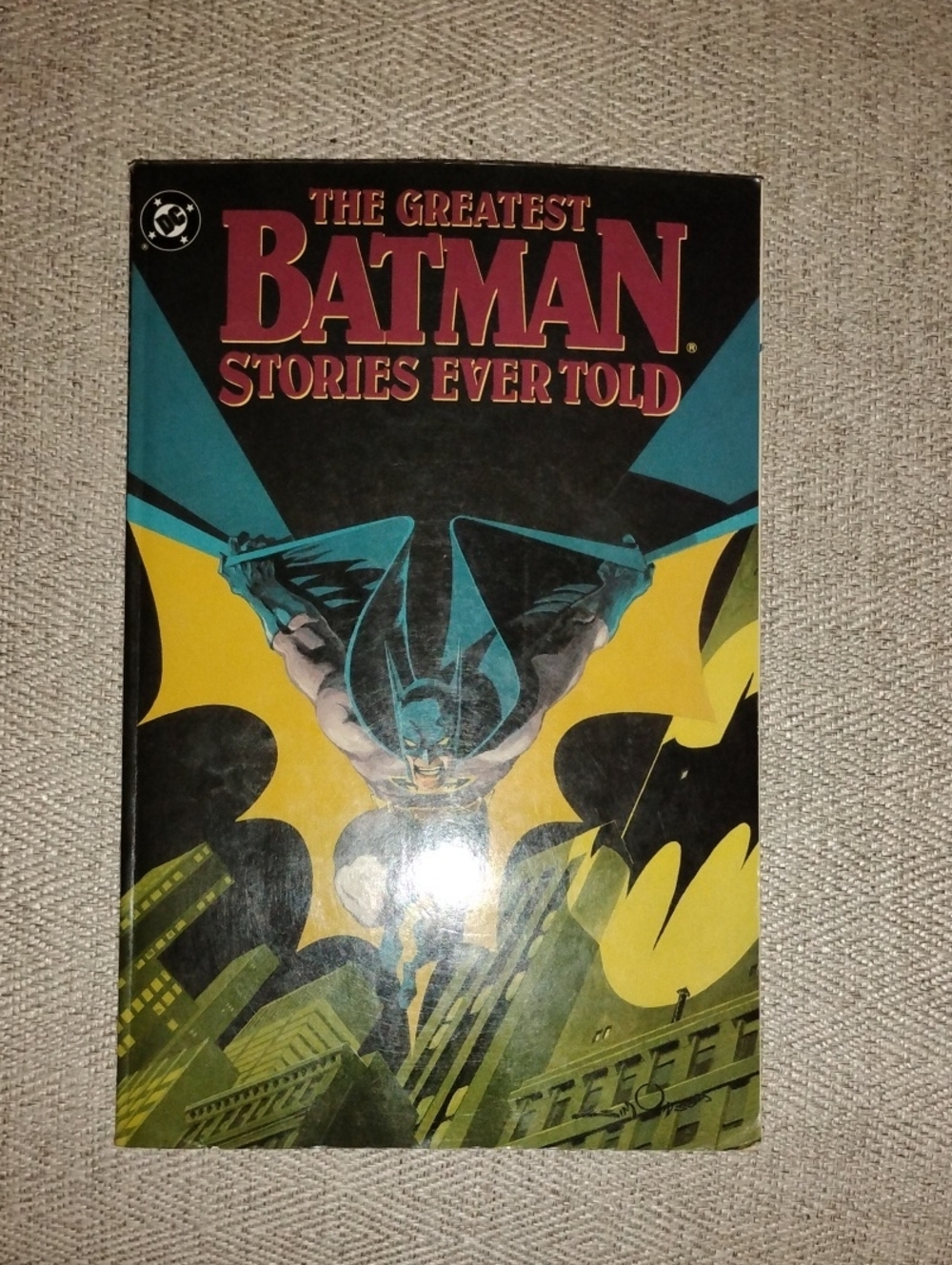 Batman Stories Ever Told Graphic Novel - Black & Yellow